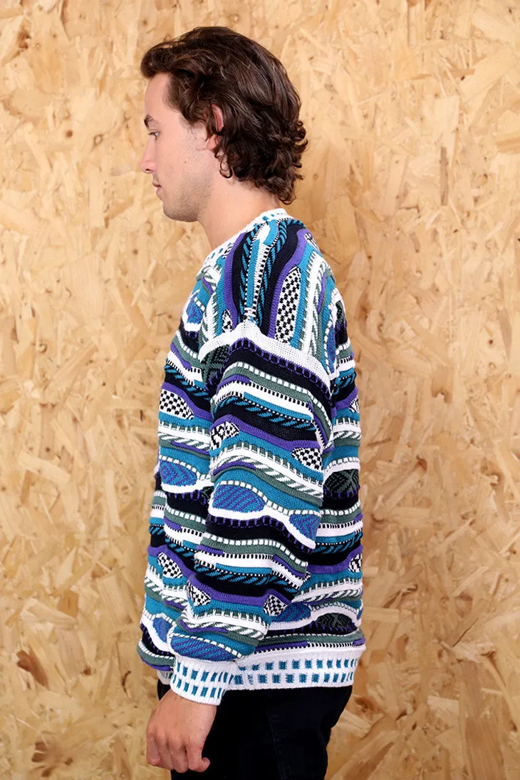 Blue Waves Cosby Stripe Jumper
