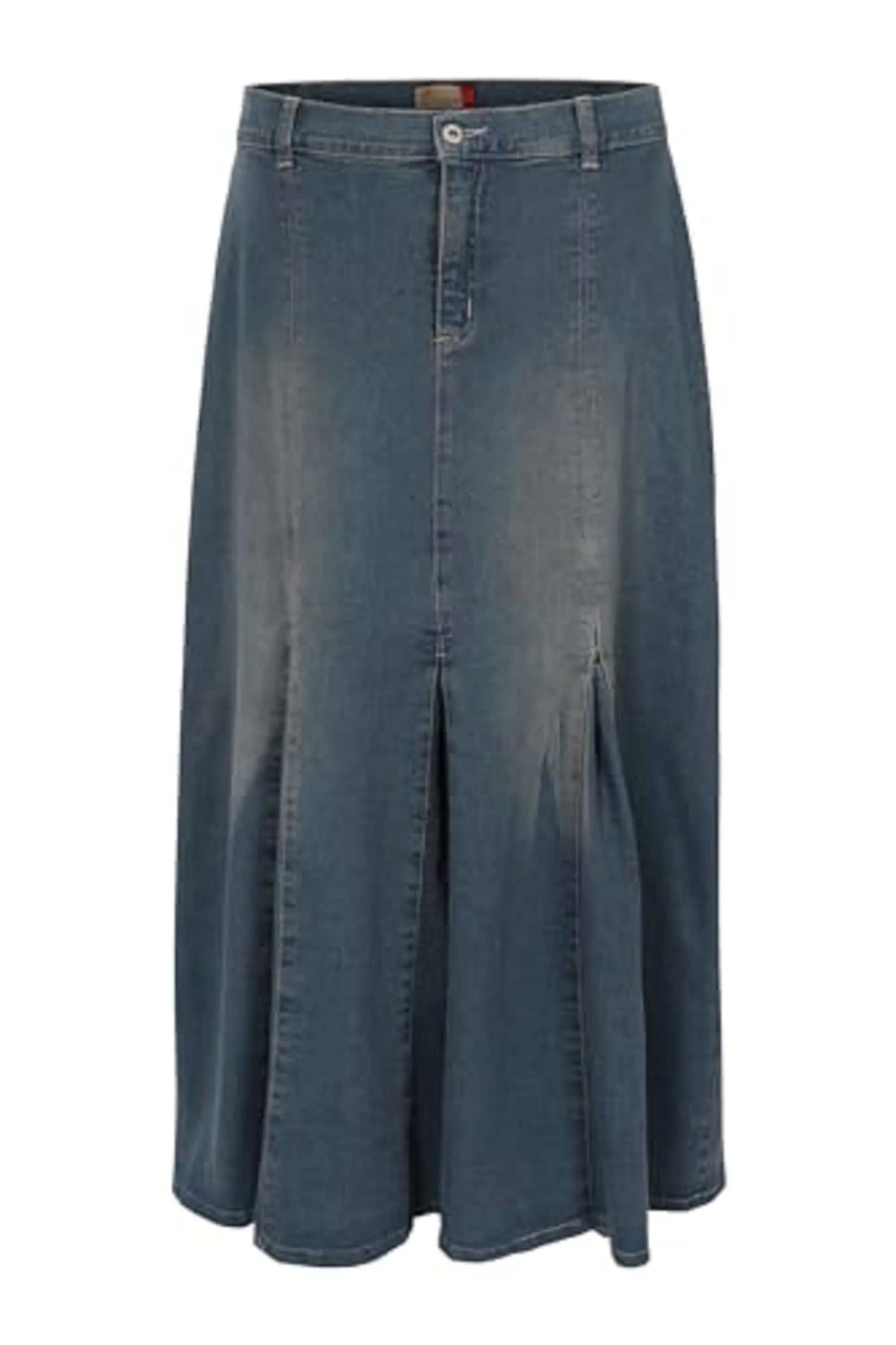 Clove Jeans Womens A Line Skirt Stretch Denim Long Plus Size Maxi Skirts(12- 24)