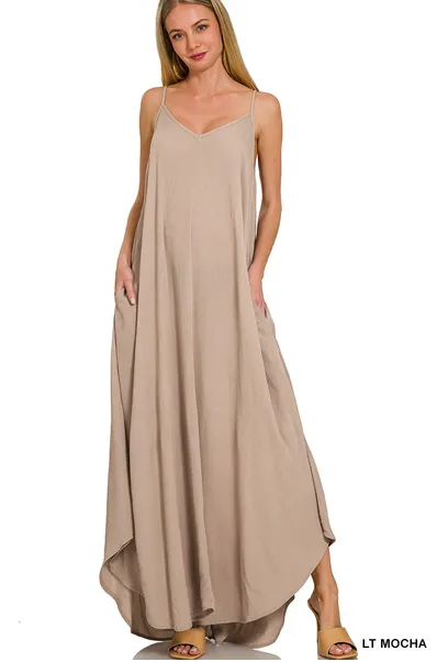 FINAL SALE She's A Real Beauty Maxi Dress
