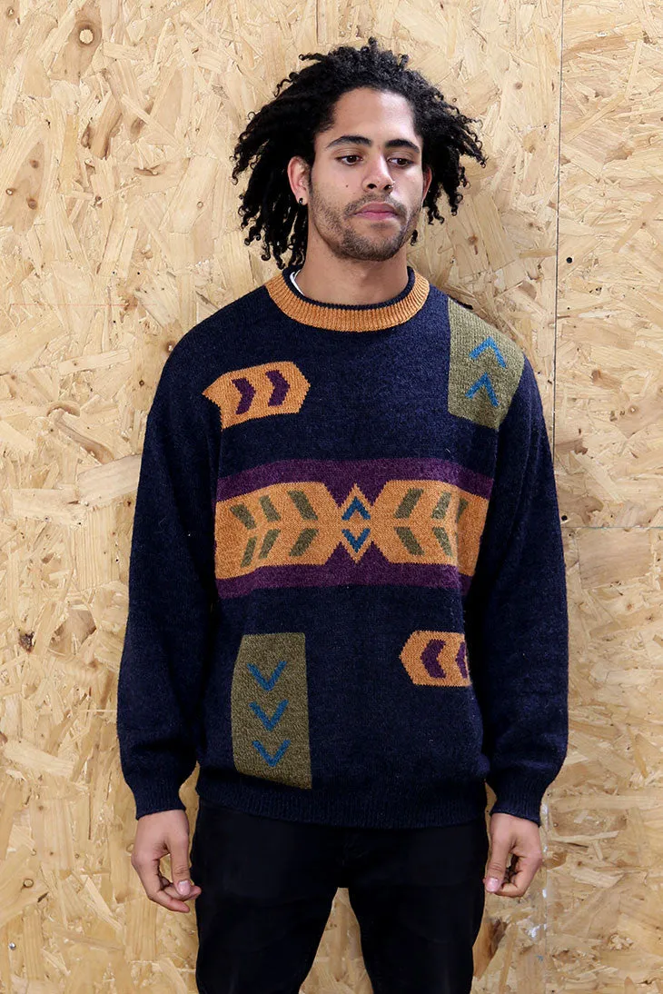 Geometric Knit Jumper