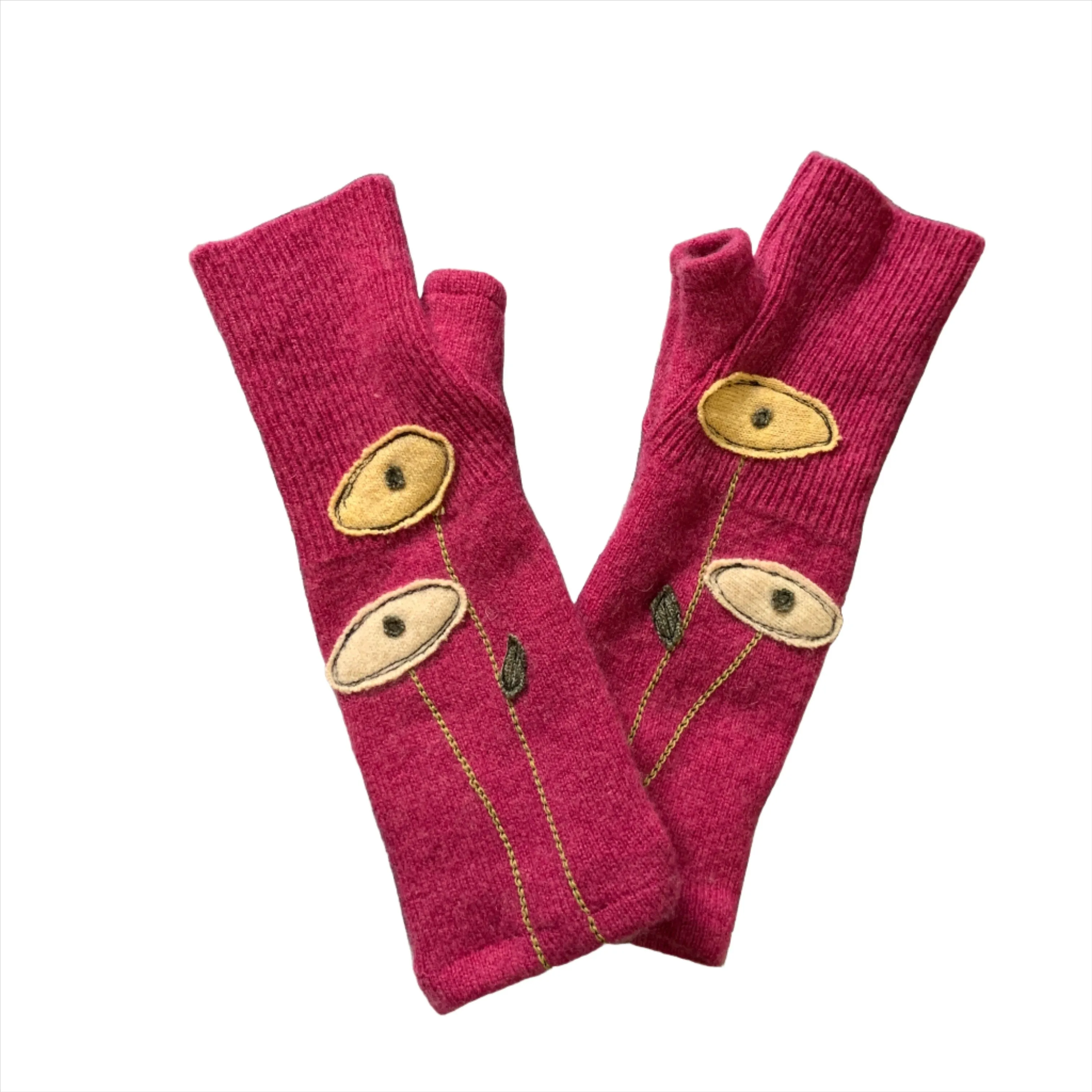 Gloves-Oval Poppy