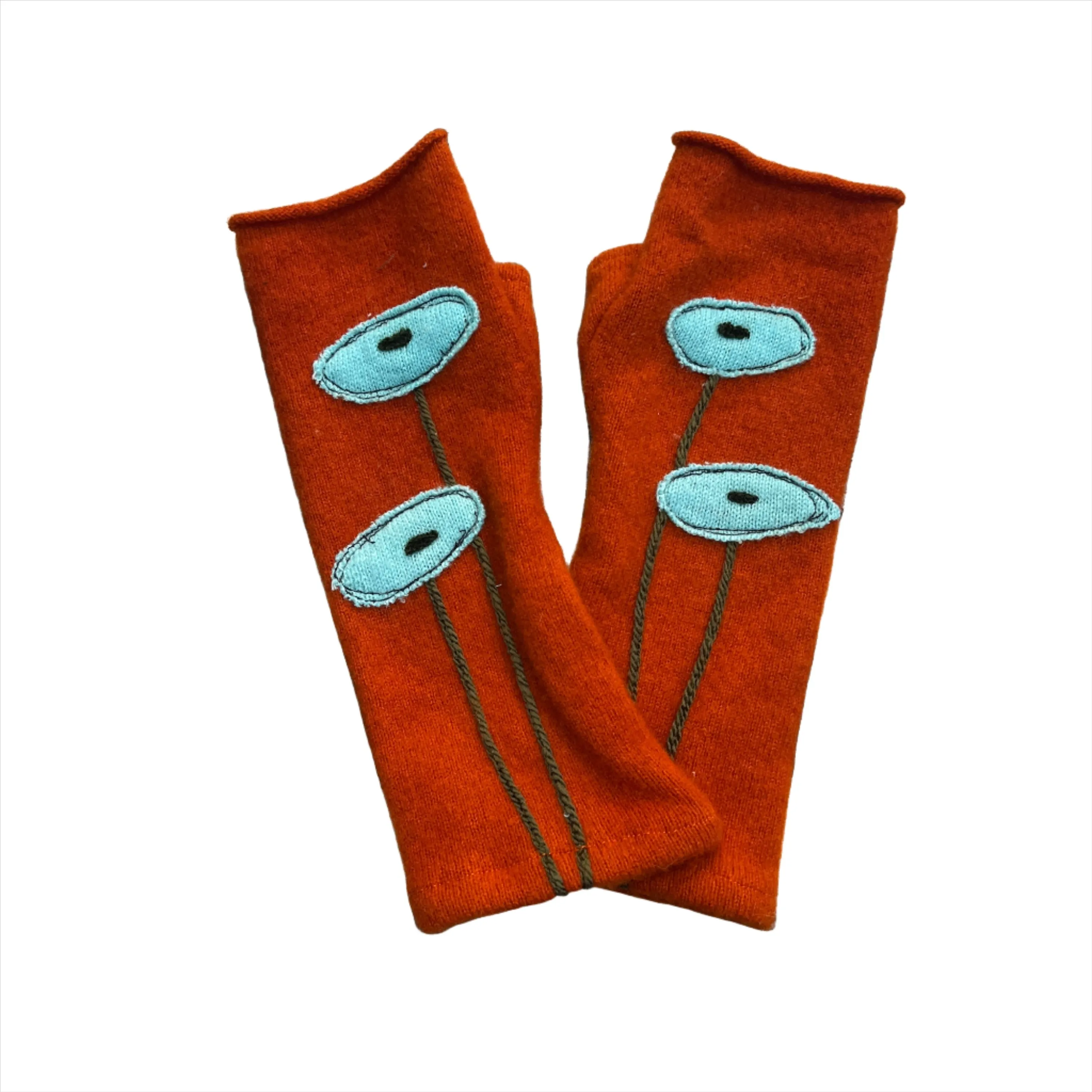 Gloves-Oval Poppy