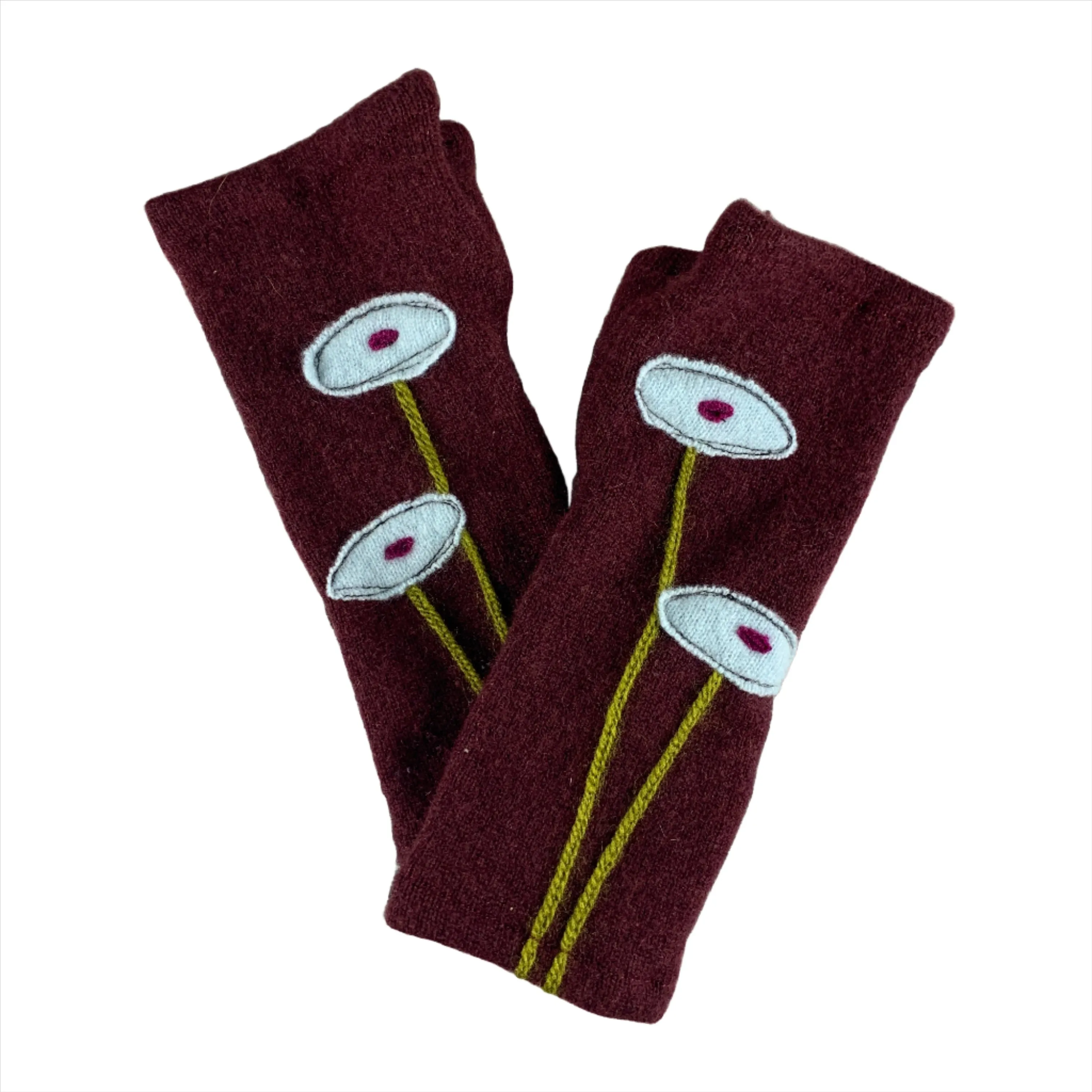 Gloves-Oval Poppy