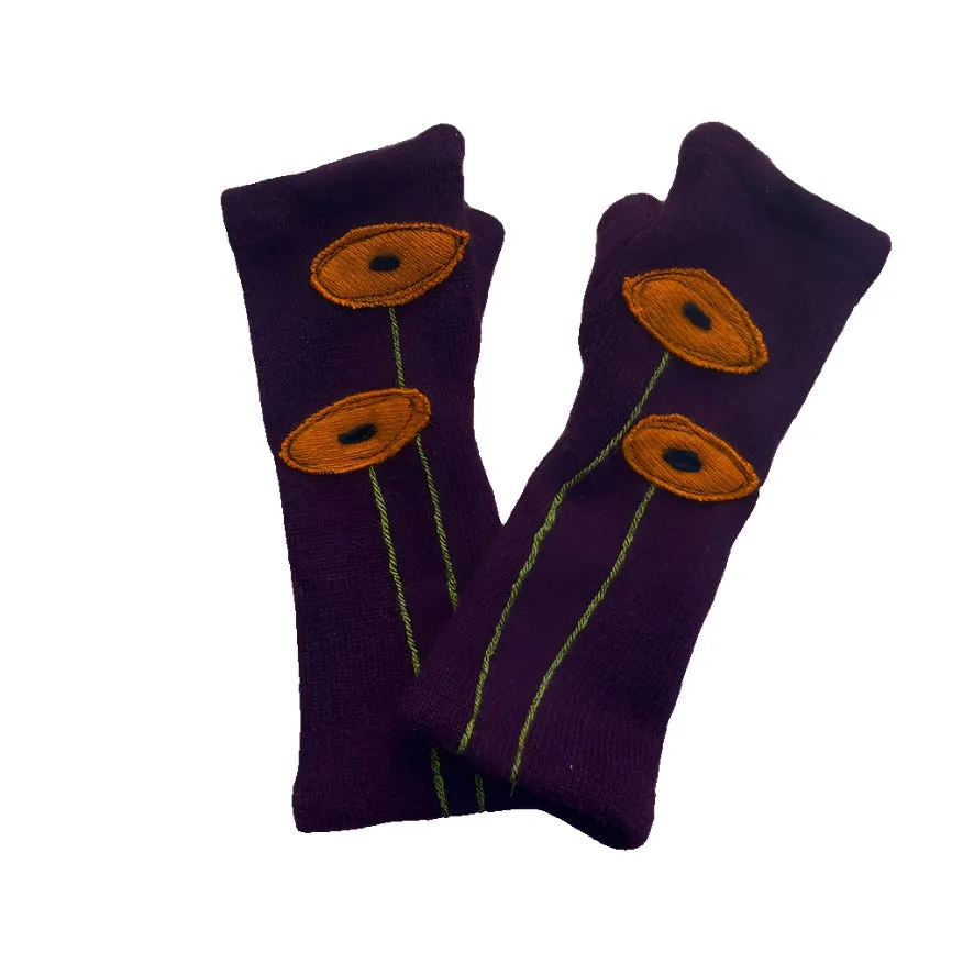 Gloves-Oval Poppy