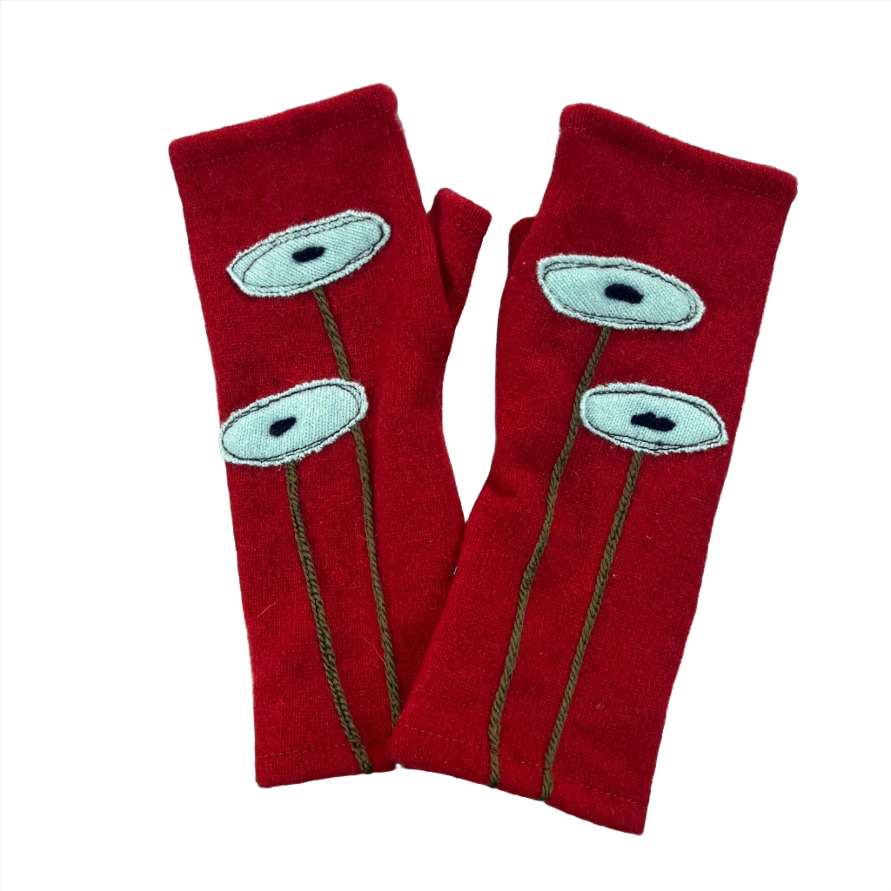 Gloves-Oval Poppy
