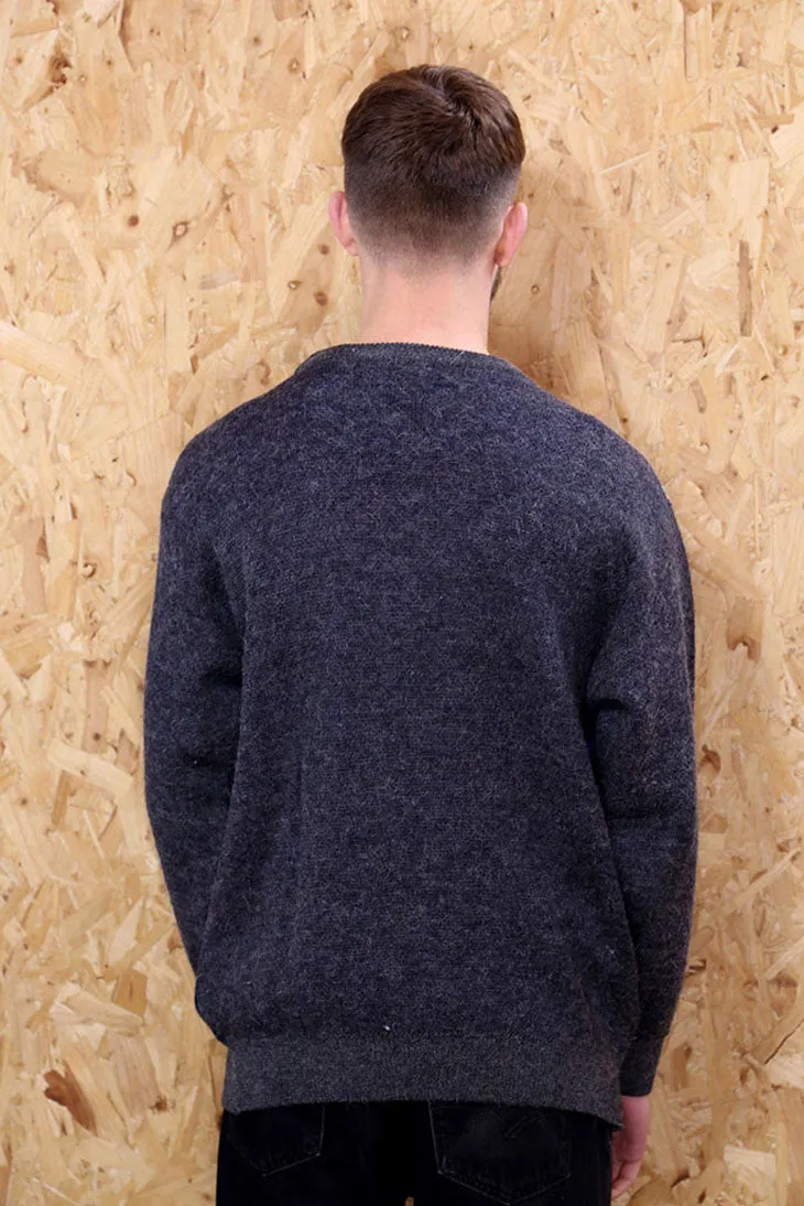 Grey Geometric Cosby jumper