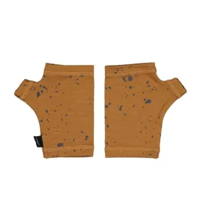 Little Flock of Horrors Handwarmers - Mustard Paint Splatter