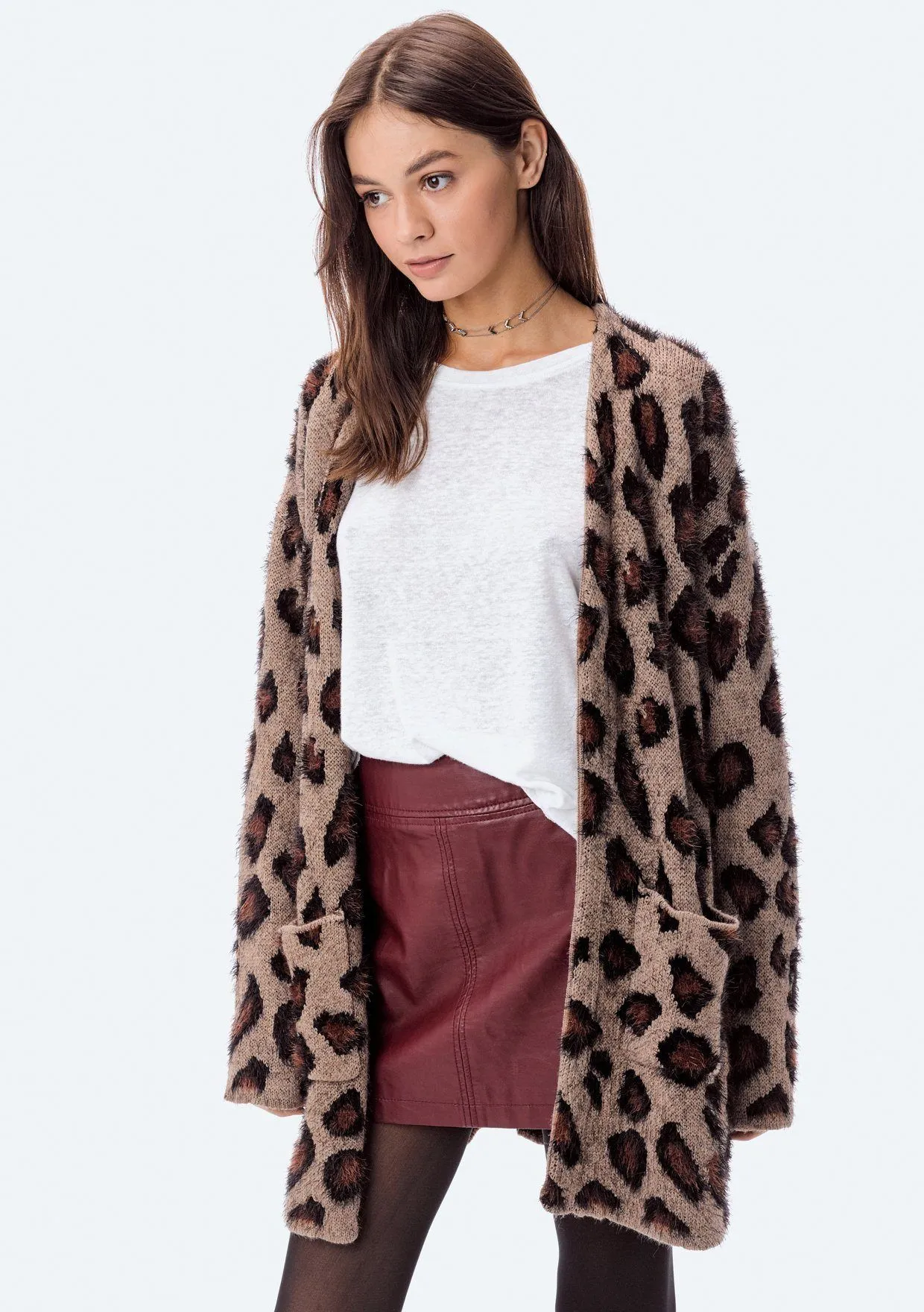 Lux Leopard Cardigan