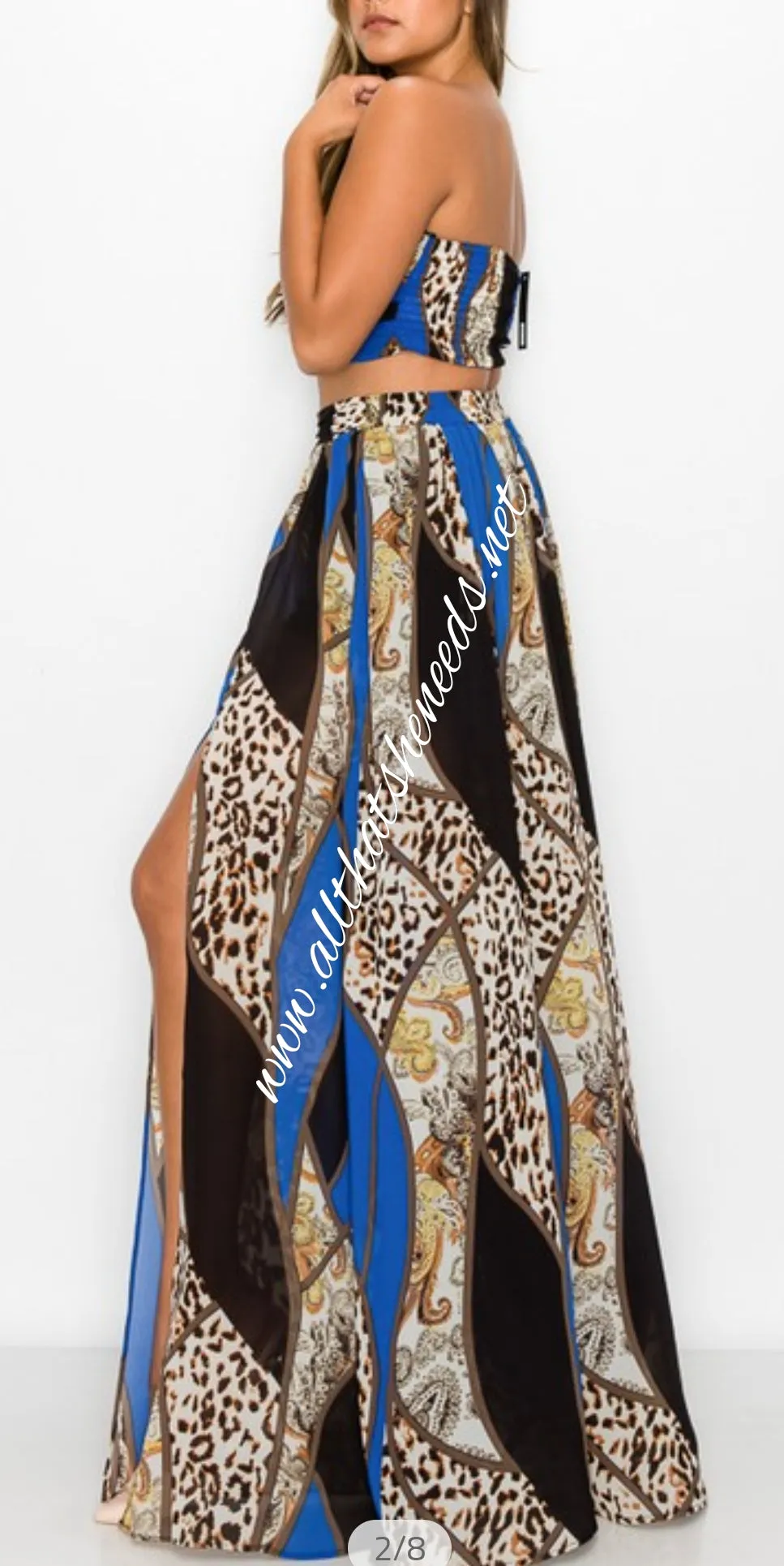 Material Girl 2 Piece Skirt Set