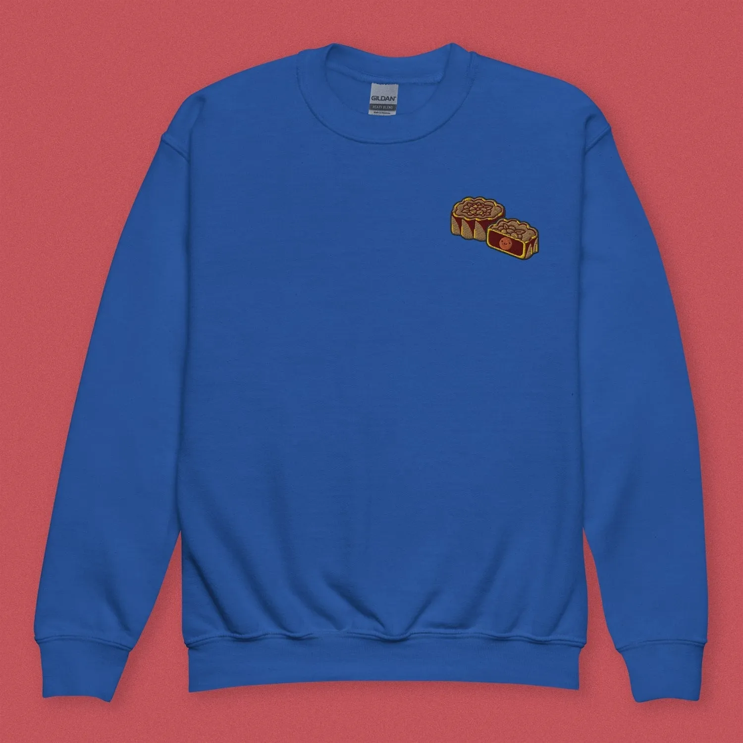 Mooncake Embroidered Kids Sweatshirt