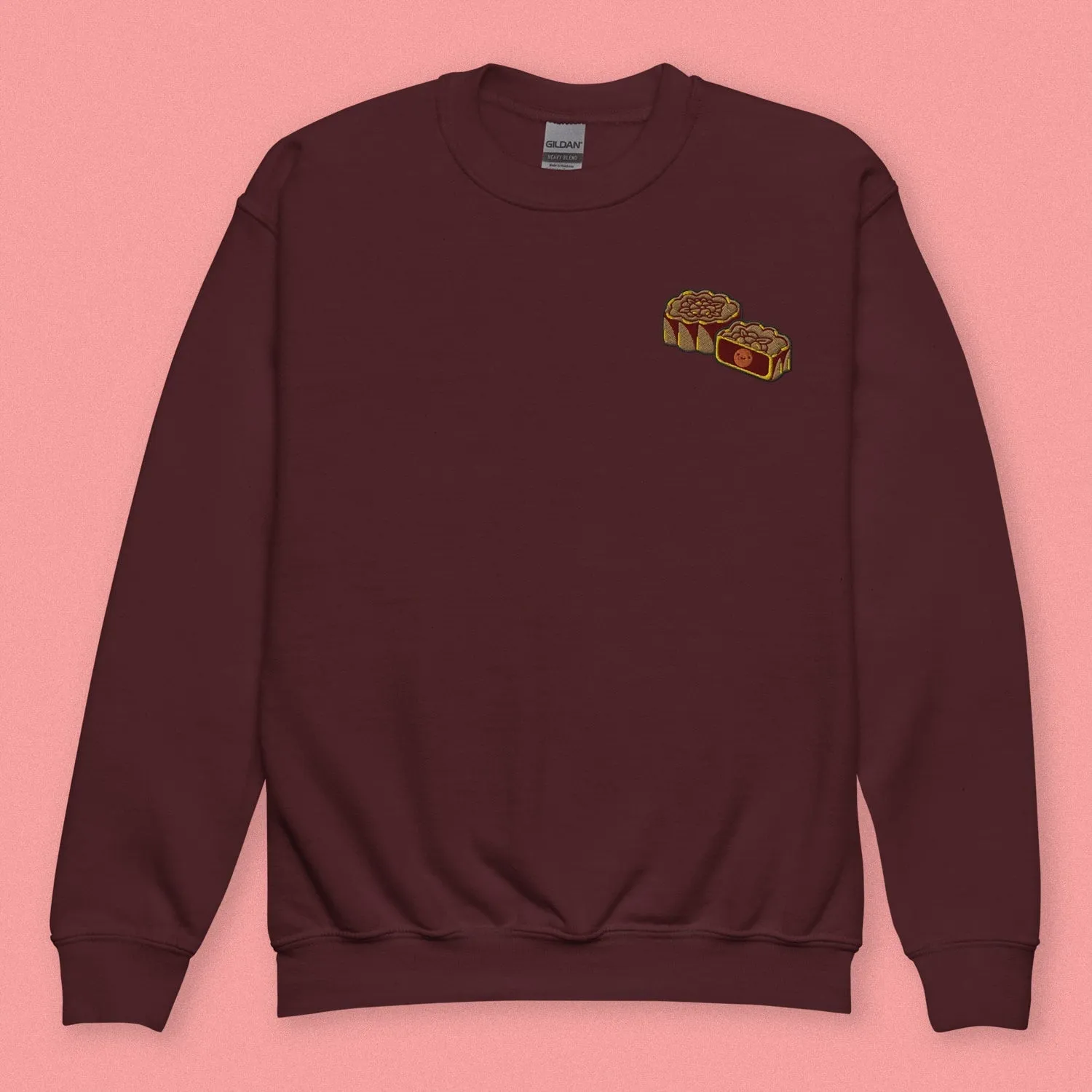Mooncake Embroidered Kids Sweatshirt