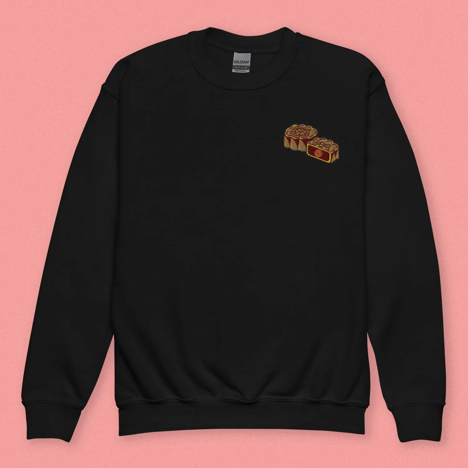 Mooncake Embroidered Kids Sweatshirt