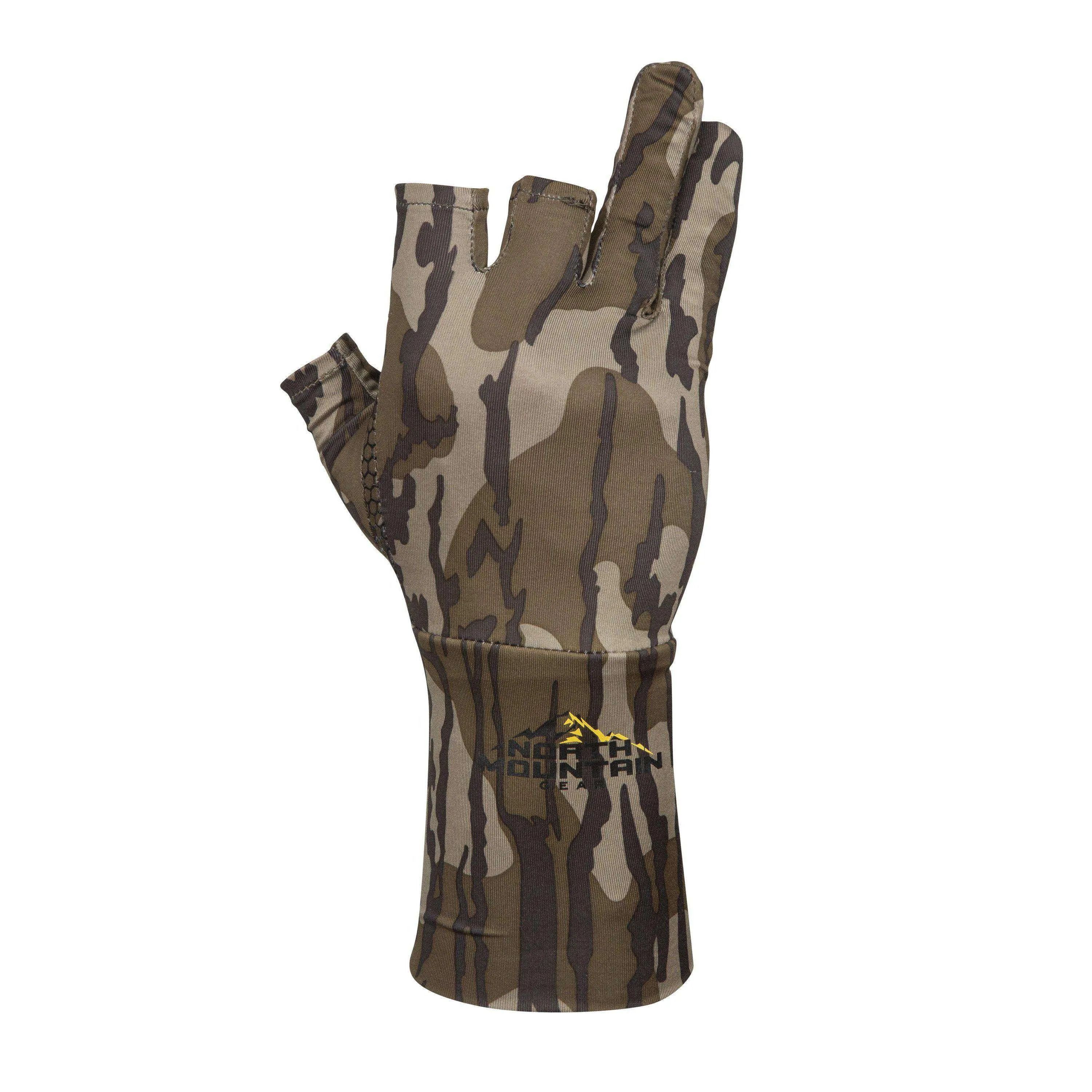 Mossy Oak Bottomland Fingerless Gloves