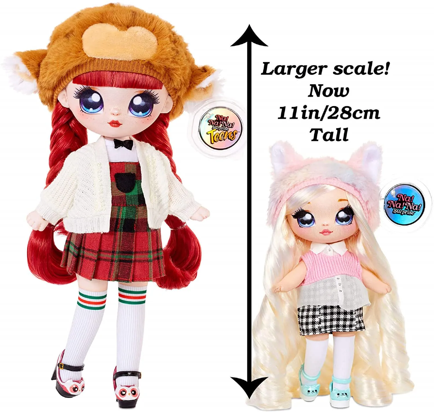 Na! Na! Na! Surprise Teens Fashion Doll – Samantha Smartie, 11" Doll, Owl Inspired