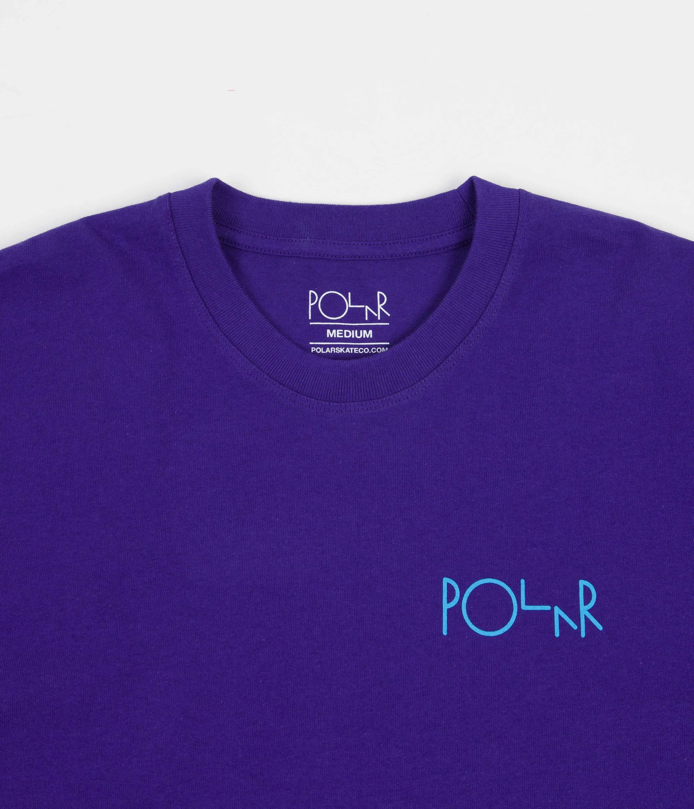Polar Stroke Logo T-Shirt - Purple