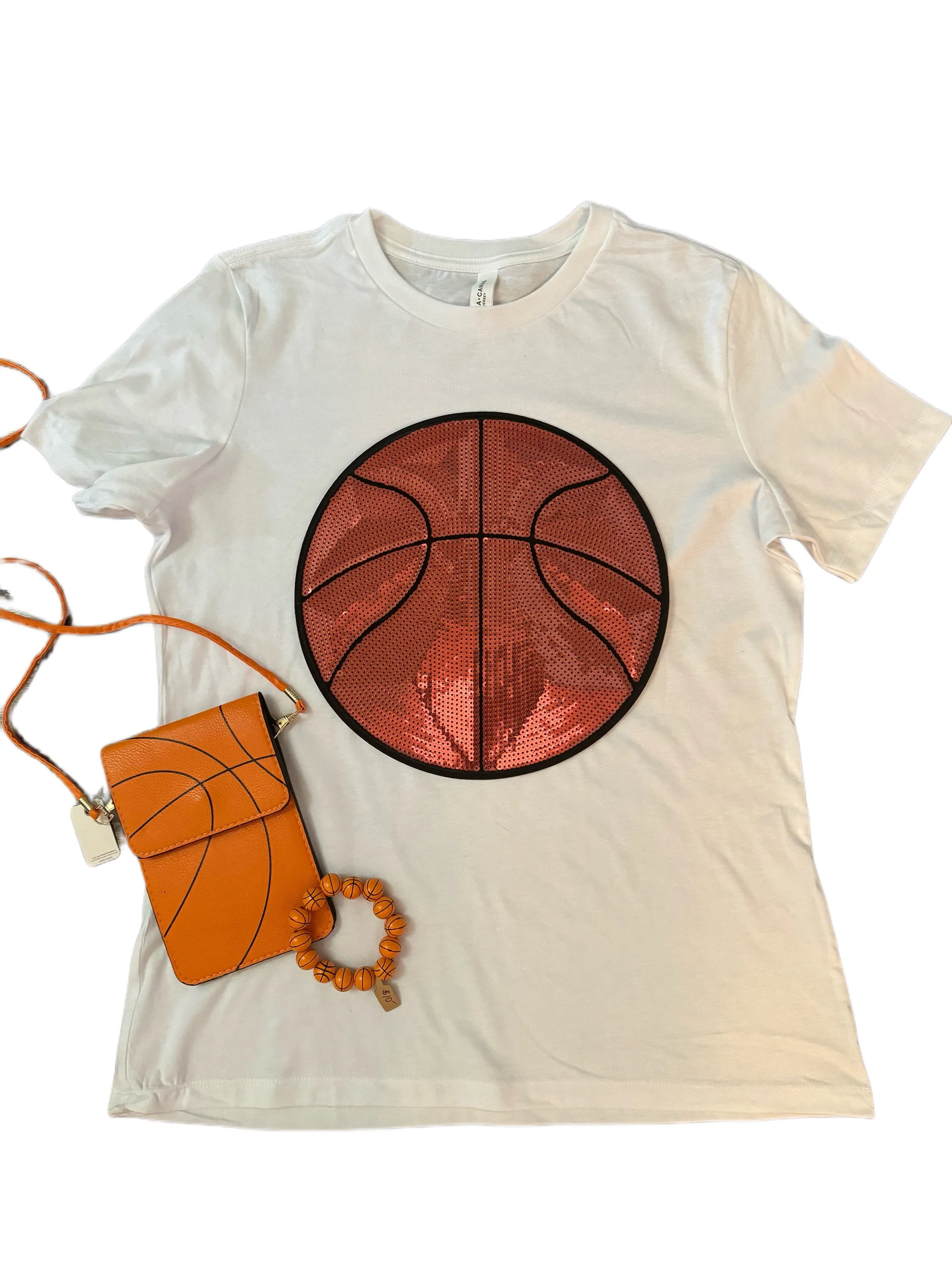 Sequin Basketball Tees (Various Colors)