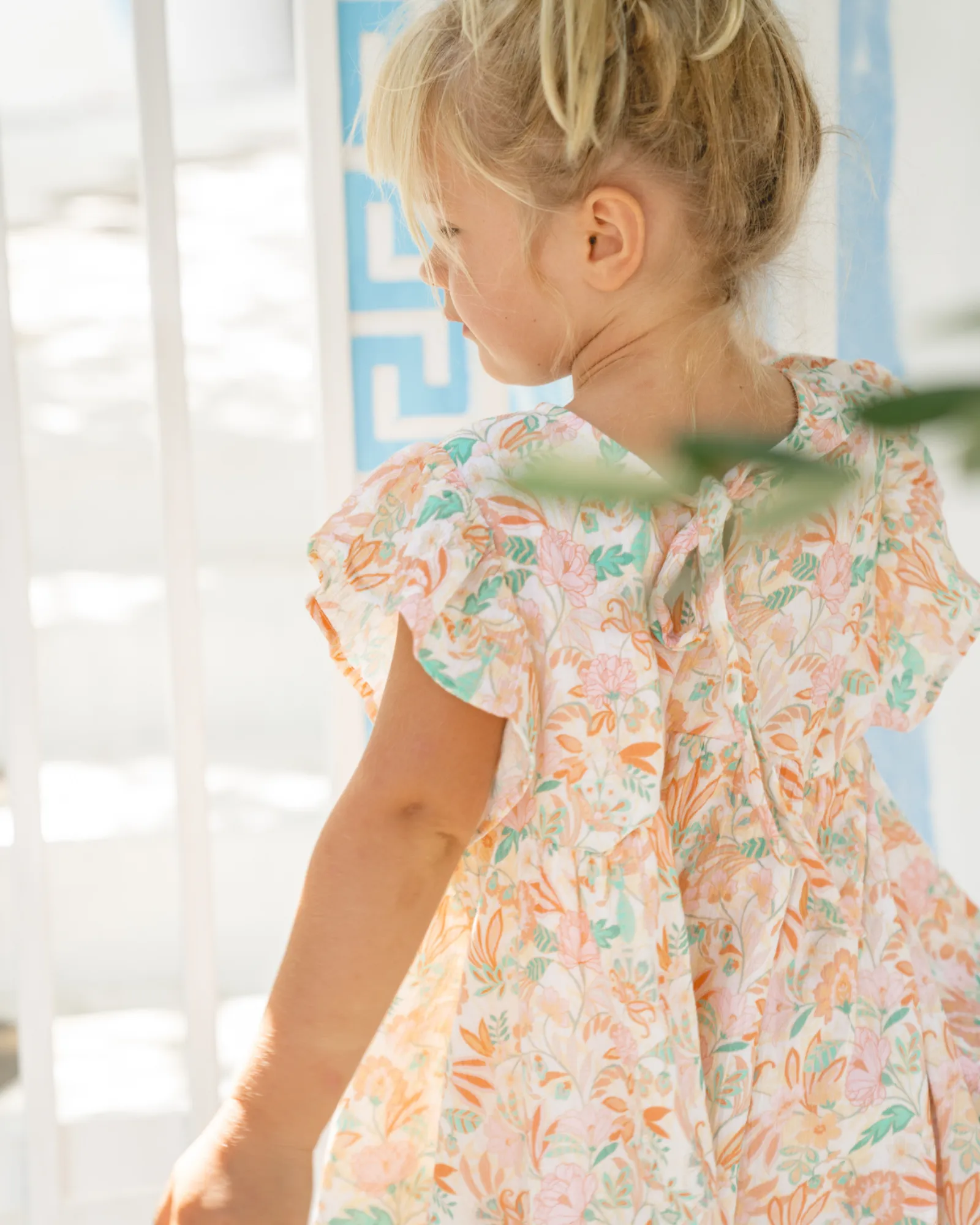 Zoe Dress - Sherbet Garden