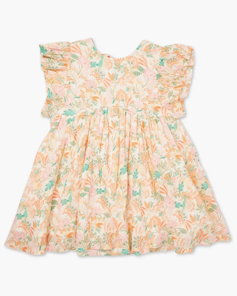 Zoe Dress - Sherbet Garden